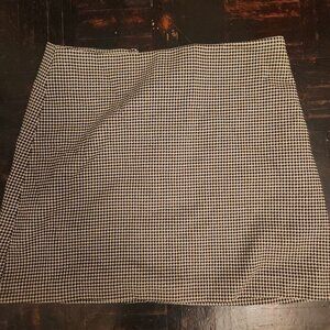 Plaid Mini Skirt Size 6